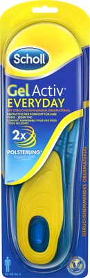 SCHOLL GelActiv Einlegesohlen Everyday men 2 St