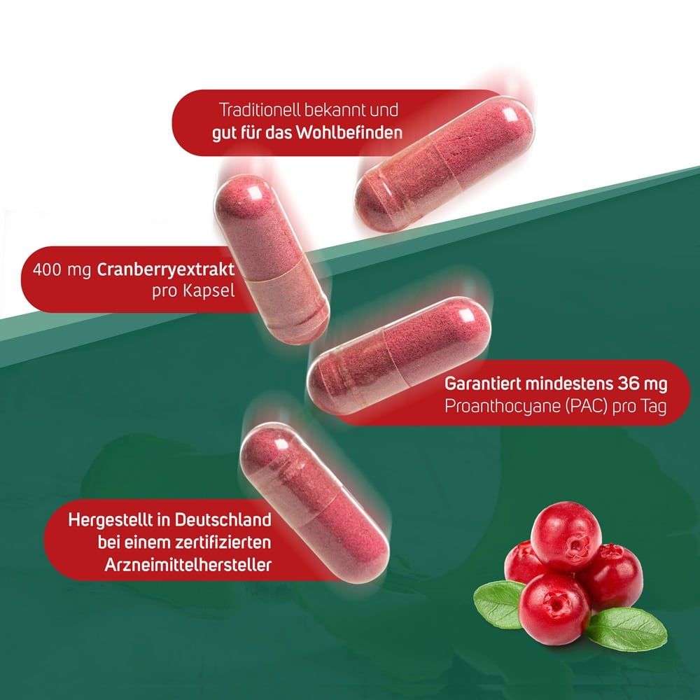 Avitale CRANBERRY KAPSELN 400 mg 60 St Kapseln