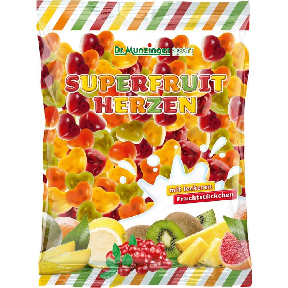 DR.MUNZINGER SUPERFRUIT HERZEN 450 g