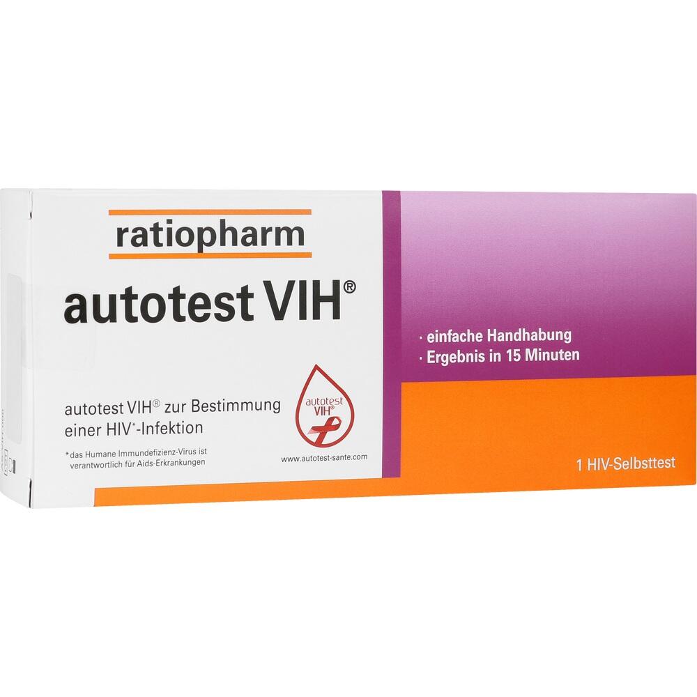 autotest VIH HIV-Selbsttest ratiopharm 1 St Test