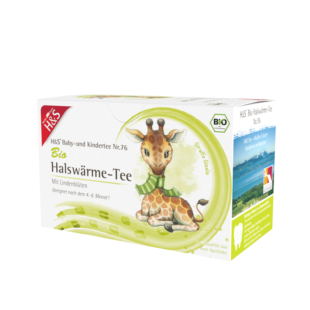 H&S Baby- und Kindertee Halswärme-Tee 20X1.5 g Filterbeutel