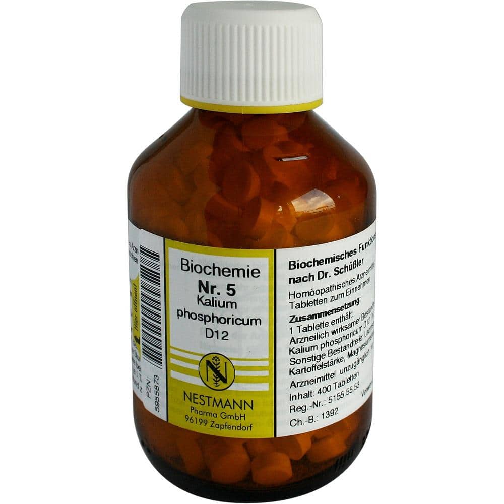 BIOCHEMIE 5 Kalium phosphoricum D 12 400 St Tabletten