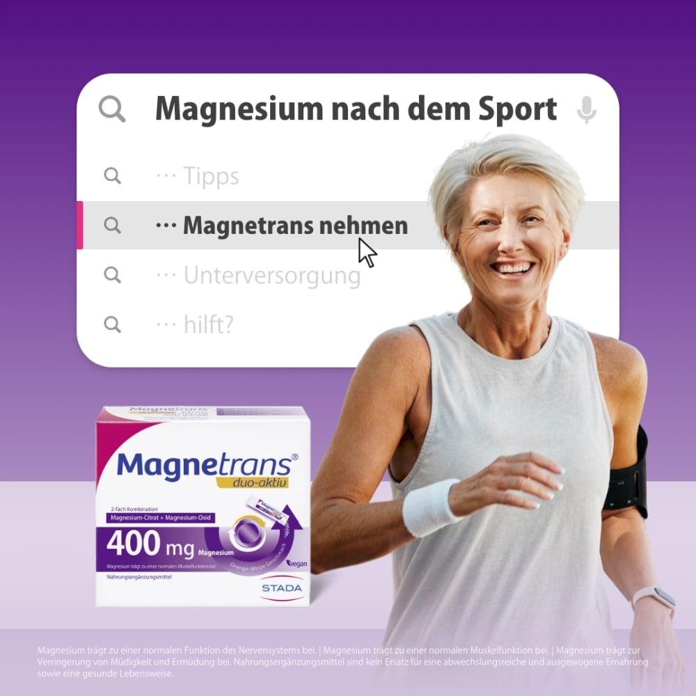Magnetrans duo-aktiv 400 mg  50 St Granulat