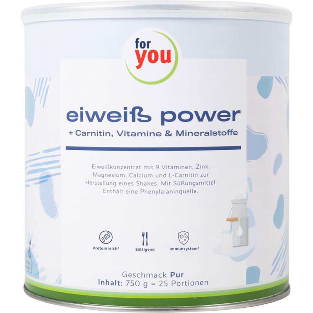 for you eiweiß power pur 750 g Pulver