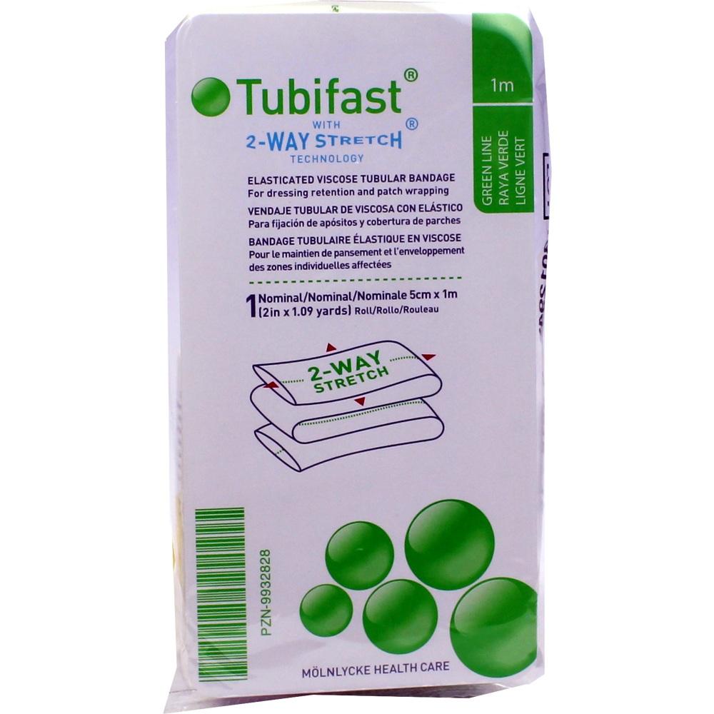TUBIFAST 2-Way Stretch 5 cmx1 m grün 1 St Verband