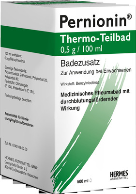 Pernionin Thermo-Teilbad 0,5g/100ml 500 ml Lösung