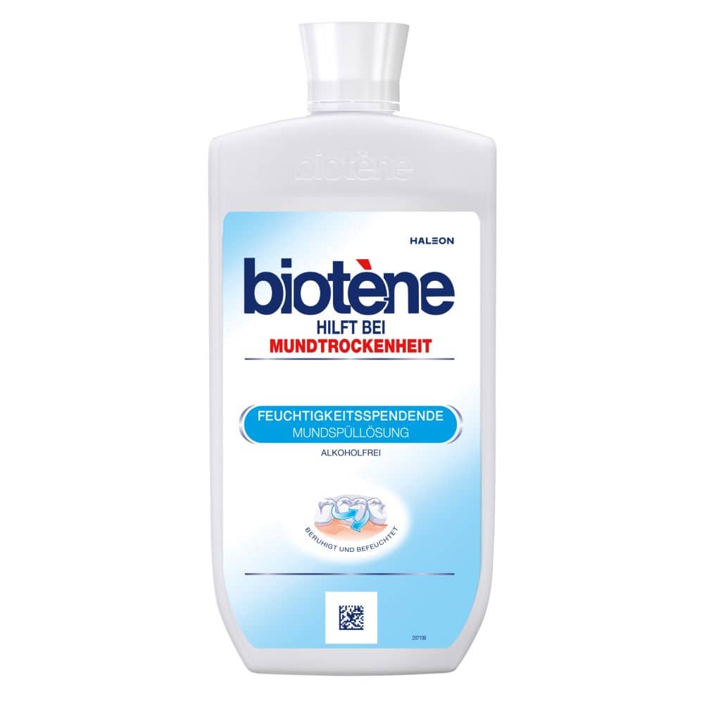 BIOTENE befeuchtende Mundspüllösung 500 ml Lösung