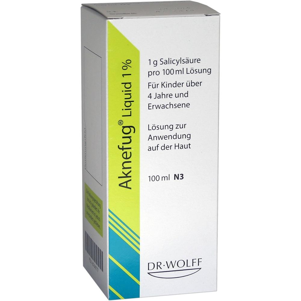 Aknefug Liquid 1% 100 ml Lösung