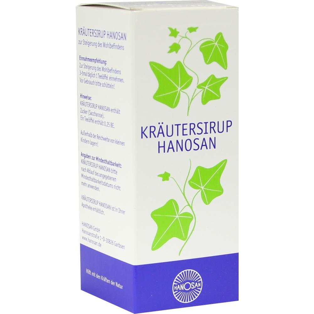 KRÄUTERSIRUP Hanosan 125 ml Sirup
