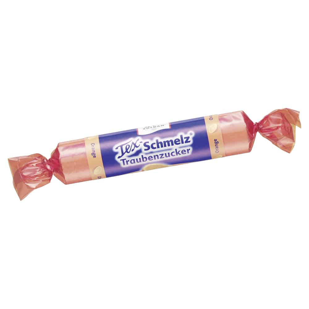 SOLDAN Tex Schmelz Traubenzucker Orange 33 g