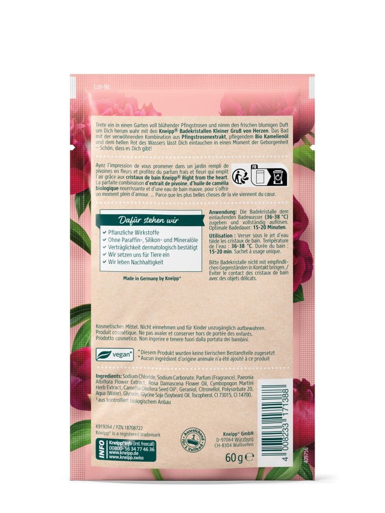 Kneipp Badekristalle Kleiner Gruß  60 g Salz