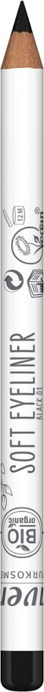 Lavera Soft Eyeliner 01 black 1.14 g Stifte