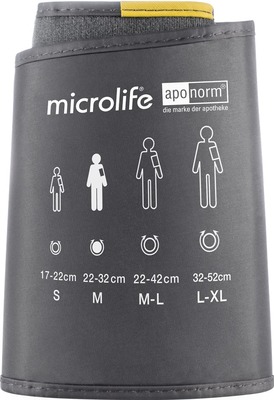 aponorm Oberarm Softmanschette Größe M 1 St