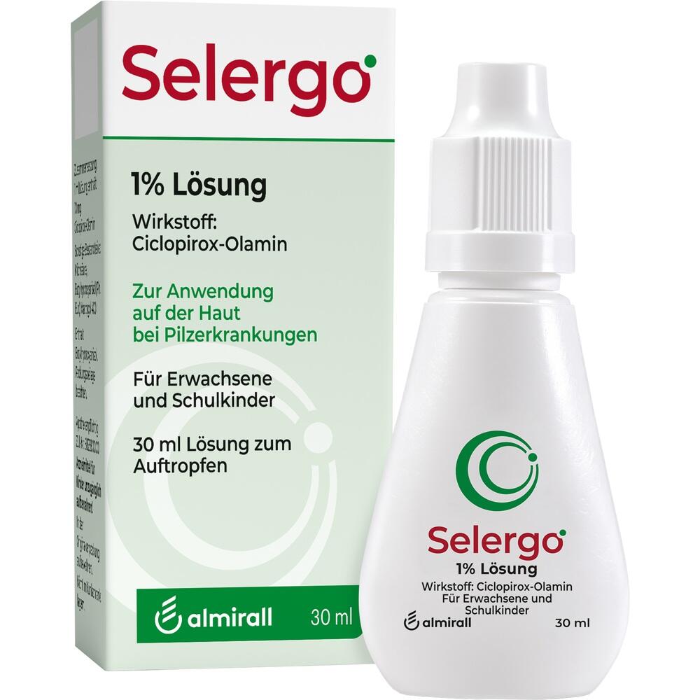 Selergo 1% Lösung bei Fuß- und Hautpilz 30 ml Lösung