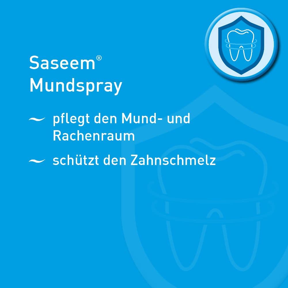 Saseem Mundspray - der Speichelersatz bei Mundtrockenheit  60 ml Pumplösung