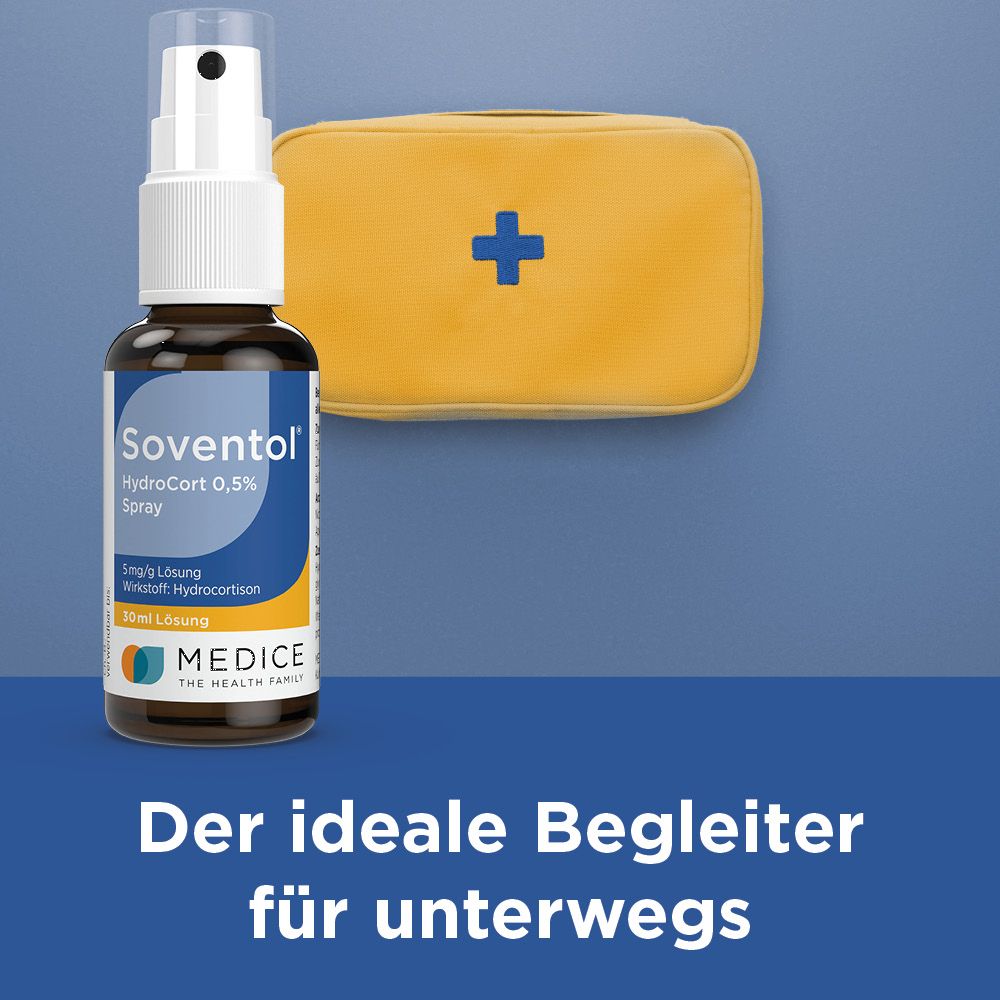 Soventol HydroCort 0,5% Spray bei Hautentzündungen 30 ml Spray