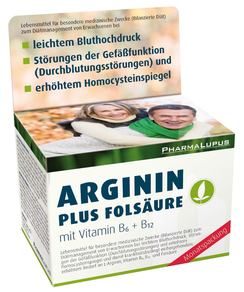 ARGININ PLUS Folsäure  120 St Kapseln