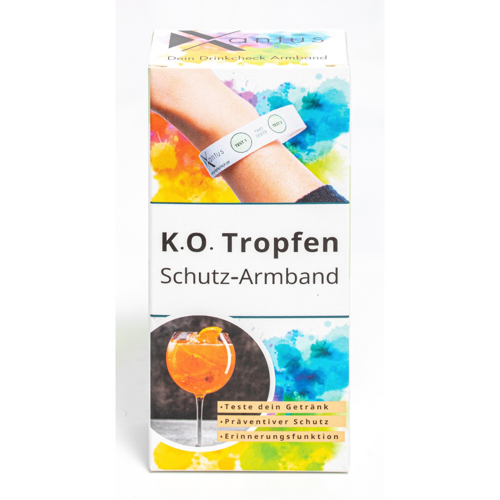 Xantus K.O. Tropfen Schutz-Armband 2 St Test