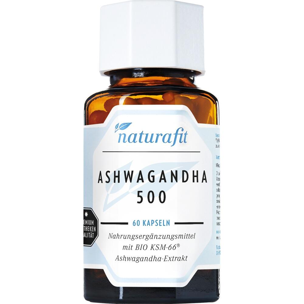 naturafit ASHWAGANDHA 500 60 St Kapseln