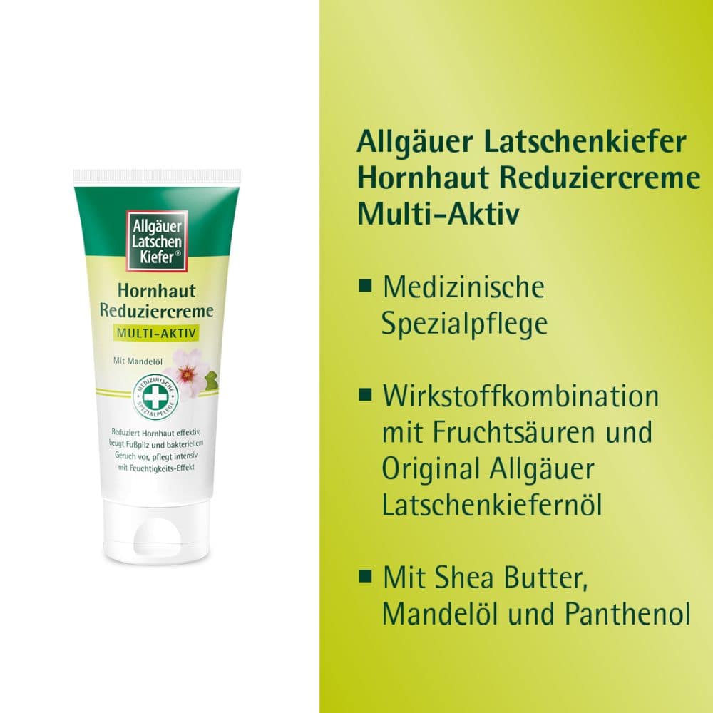 Allgäuer Latschenkiefer Hornhaut Reduziercreme Multi-Aktiv 100 ml Creme