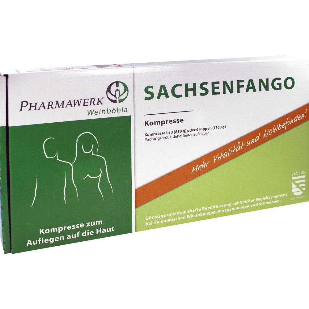 SACHSEN Fango-Kompresse 1700 g Kompressen
