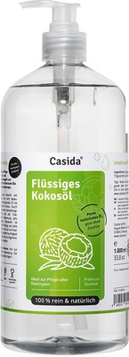 Casida KOKOSÖL flüssig pur & natürlich 1000 ml Öl