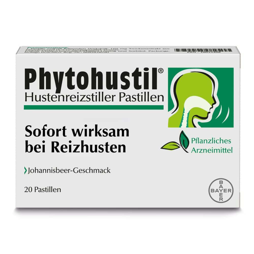 Phytohustil Hustenreizstiller Pastillen 20 St Pastillen