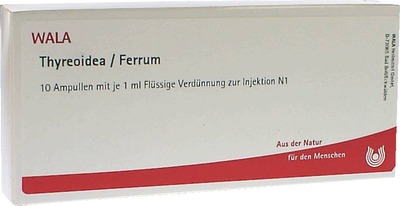 THYREOIDEA/Ferrum Ampullen 10X1 ml Ampullen