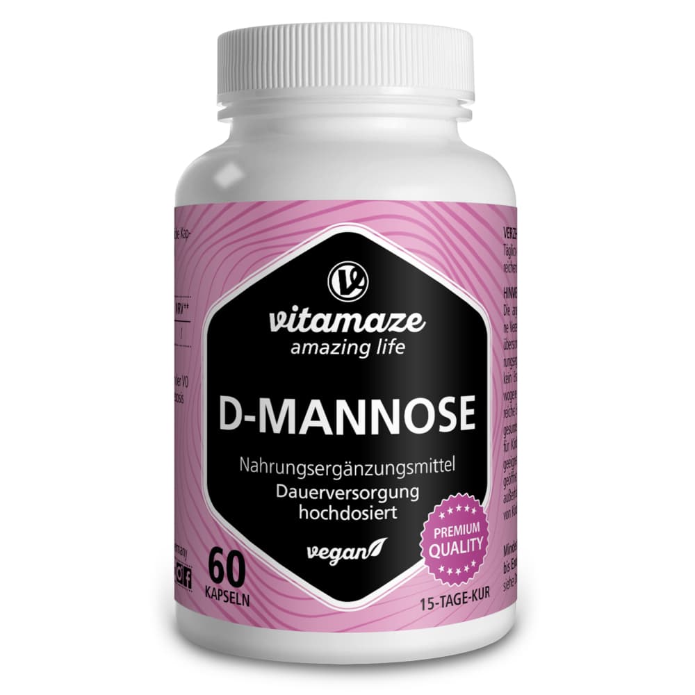 vitamaze D-MANNOSE vegan 60 St Kapseln