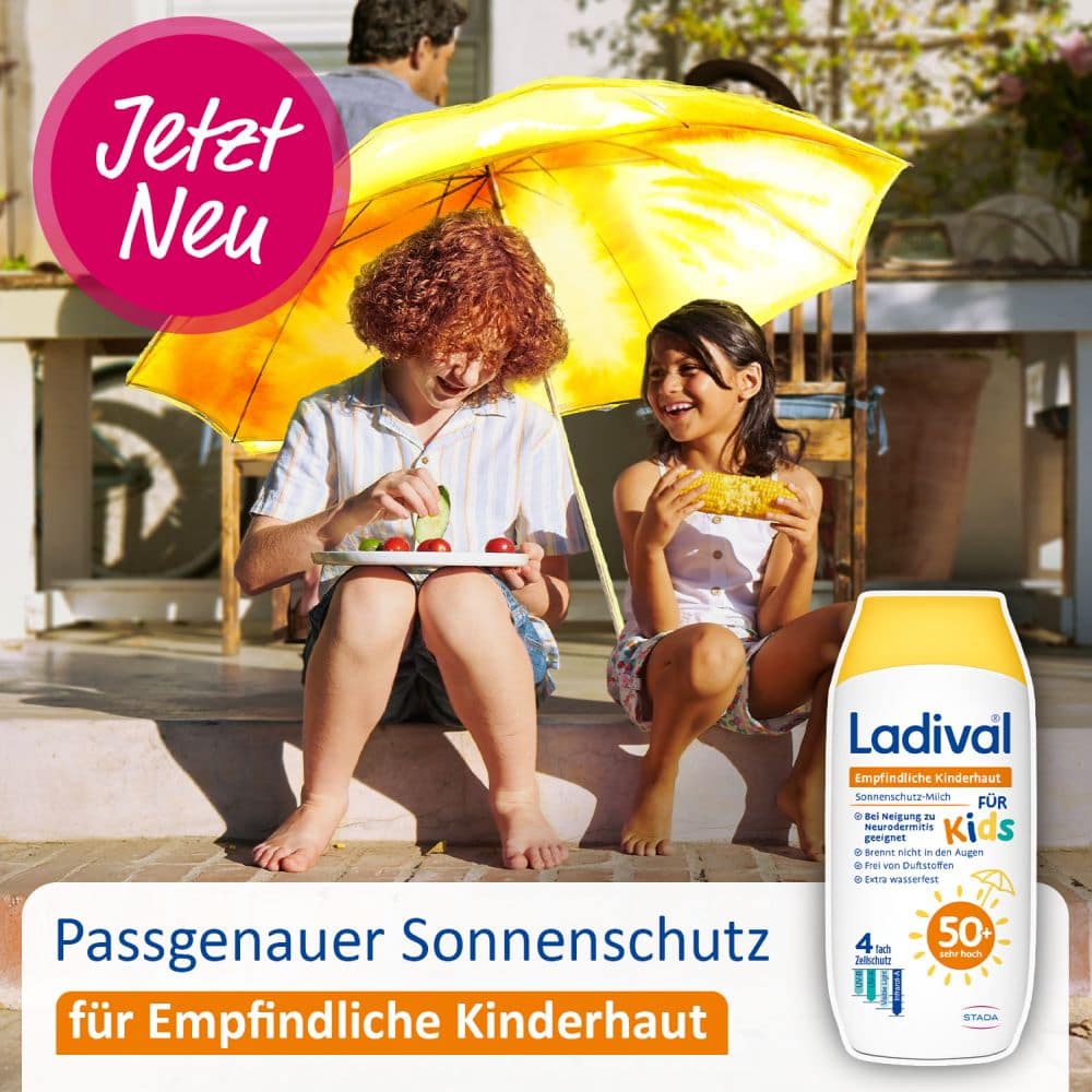 Ladival Empfindliche Kinderhaut Sonnenschutz-Milch LSF 50+ 200 ml Milch