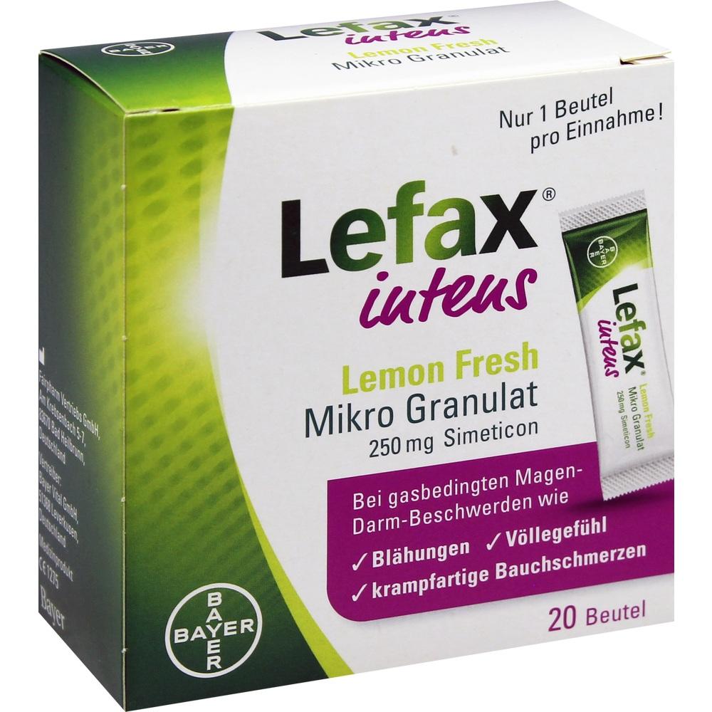 Lefax intens Lemon Fresh 20 St Granulat