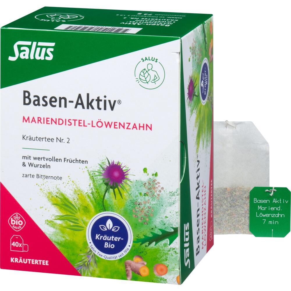 Salus Basen-Aktiv Nr. 2 Mariendistel-Löwenzahn 40 St Filterbeutel