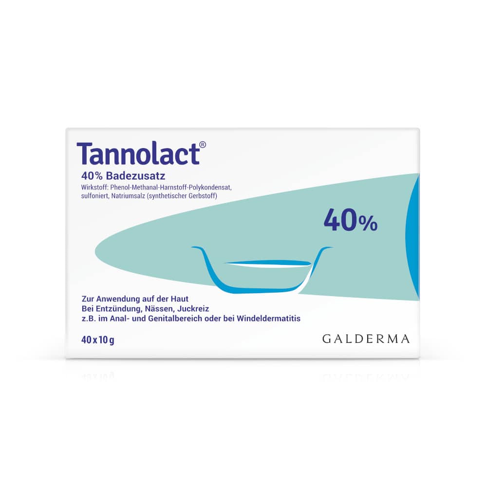 Tannolact 40% Badezusatz Beutel 40X10 g Bad