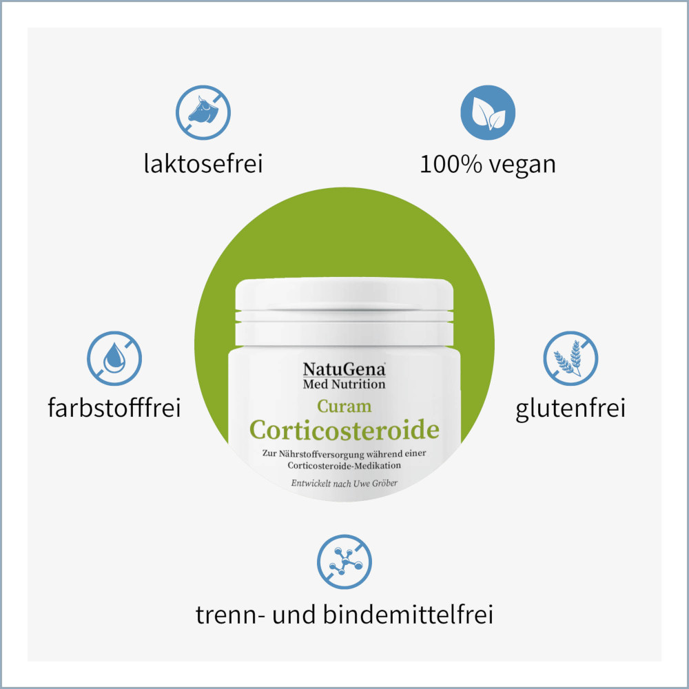 NatuGena Curam Corticosteroide 30 St Kapseln