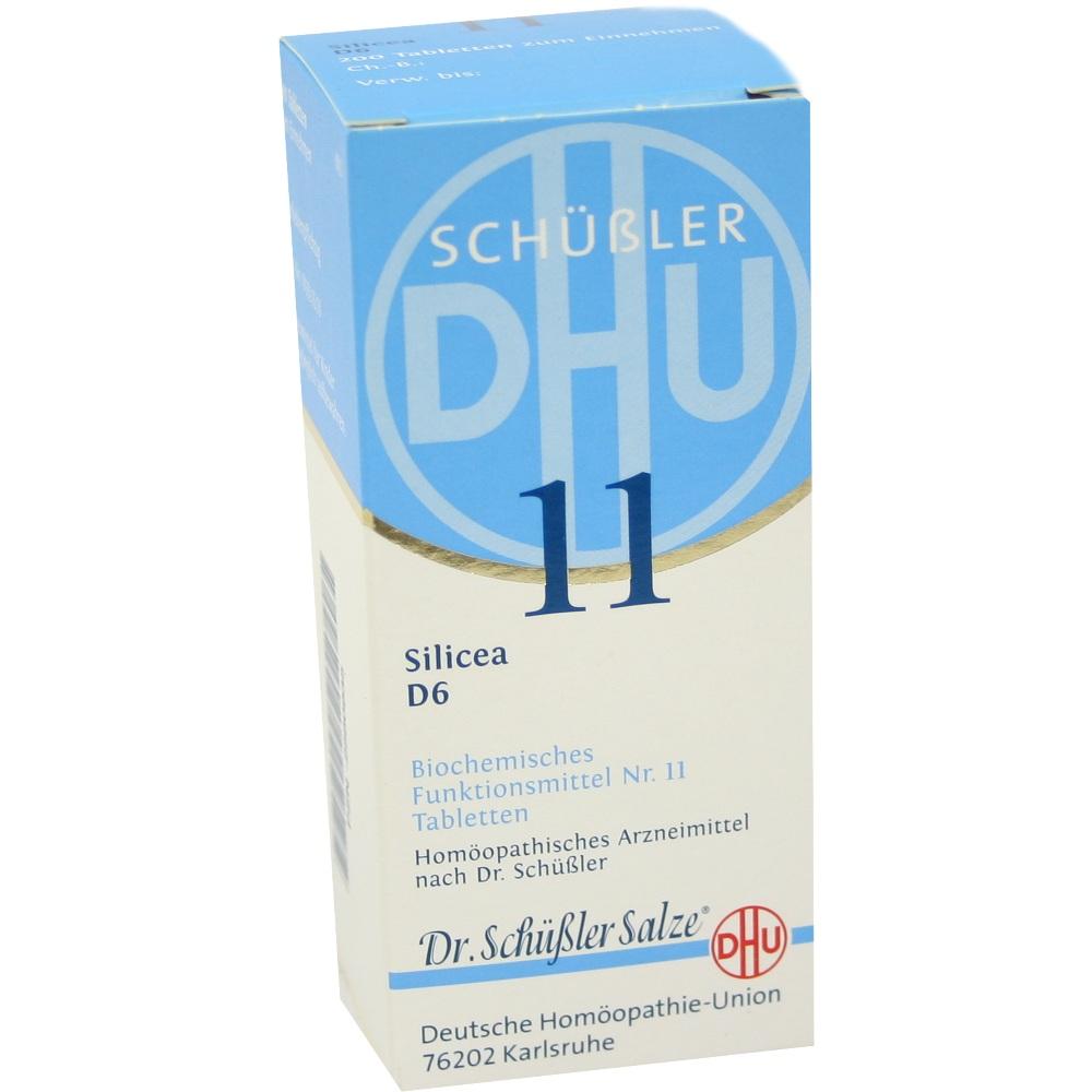 DHU Schüßler-Salz Nr. 11 Silicea D6 200 St Tabletten