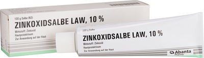 ZINKOXID Salbe LAW 100 g Salbe