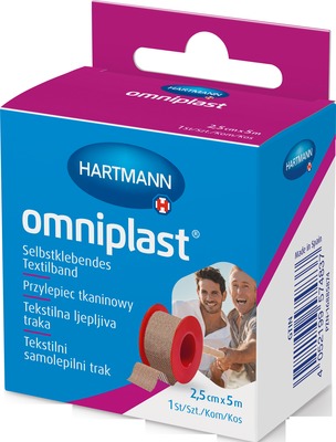 omniplast 2,5cm x 5m 1 St Pflaster omniplast 2,5cm x 5m 1 St Pflaster
