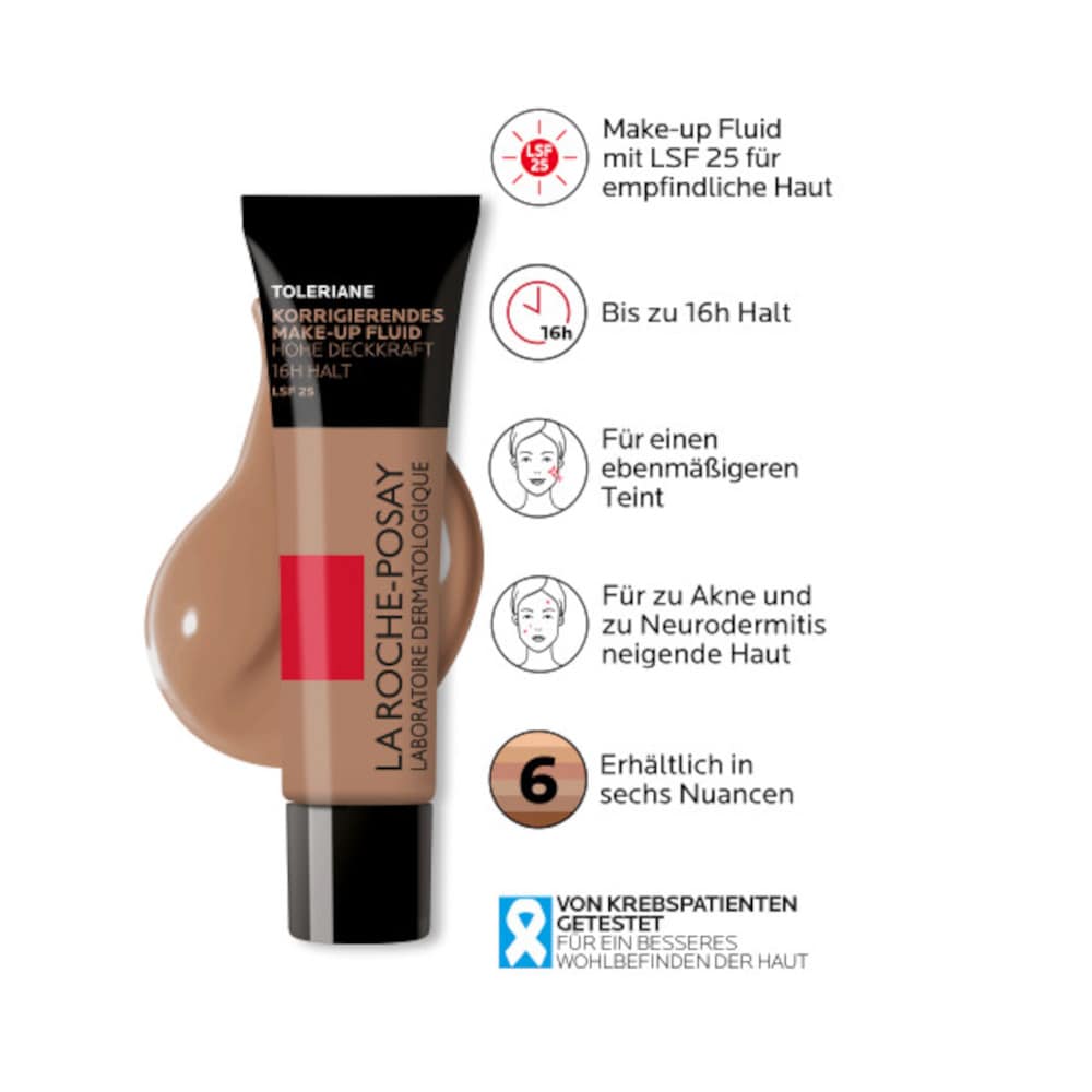 La Roche-Posay Toleriane Make-up Fluid Nr. 15 30 ml Flüssigkeit