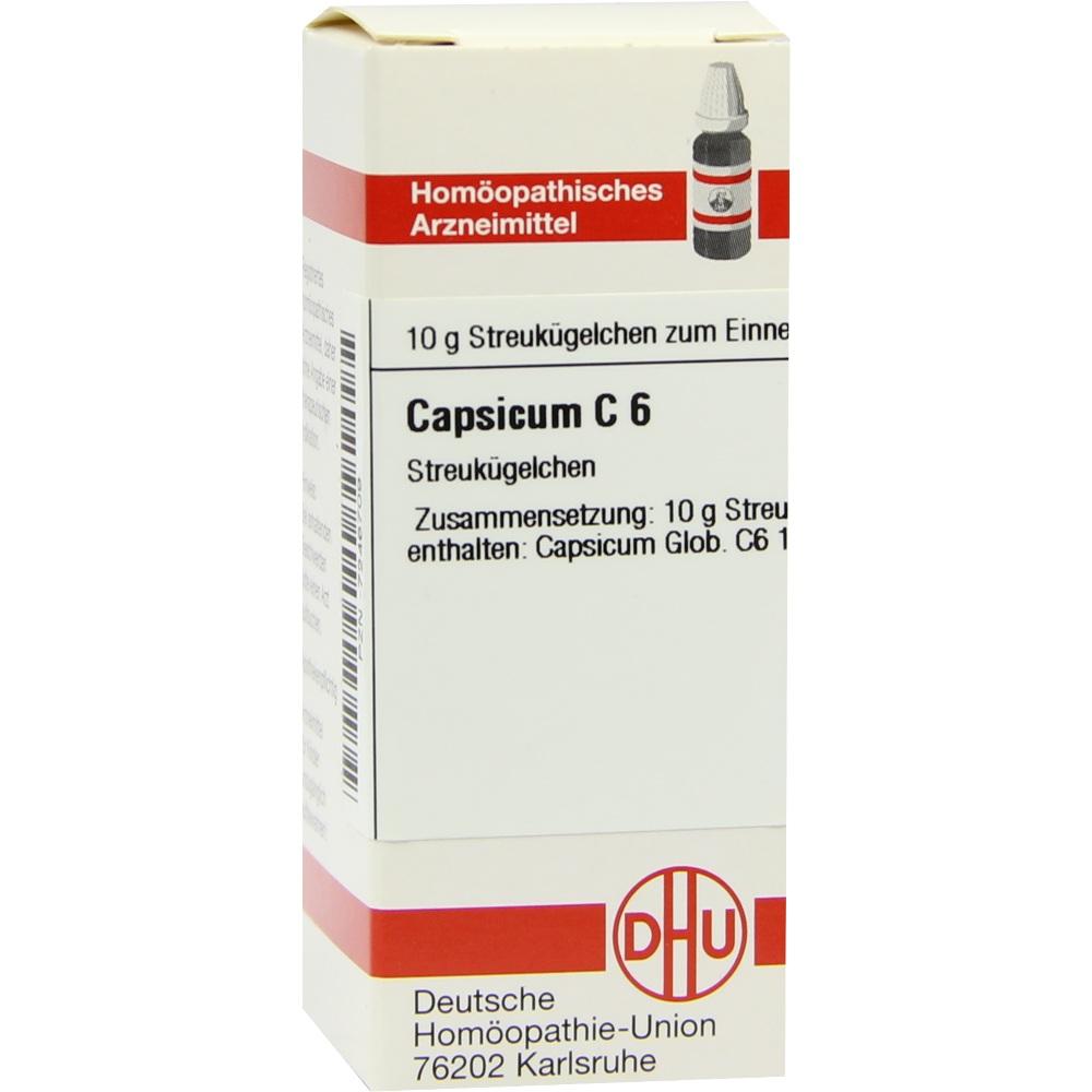 CAPSICUM C 6 Globuli 10 g Globuli
