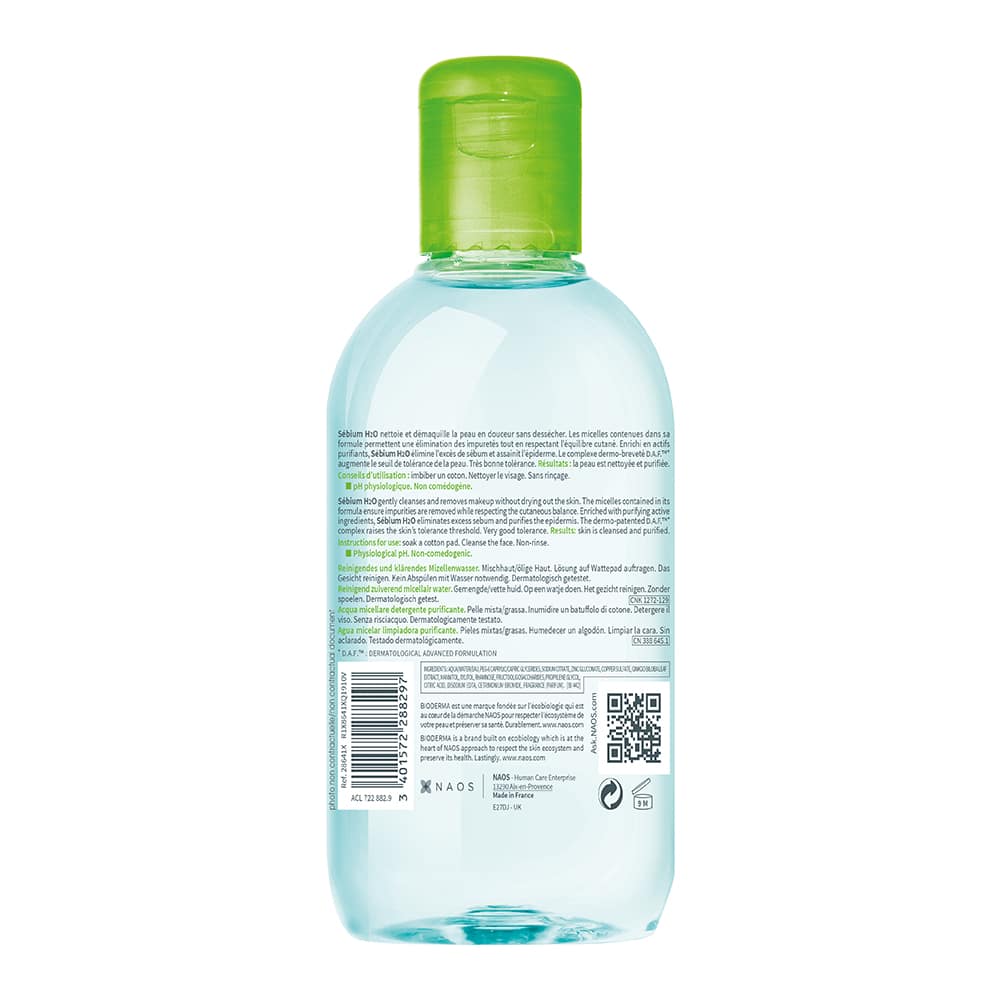 BIODERMA Sebium H2O Mizellenreinigungswasser  250 ml Lösung