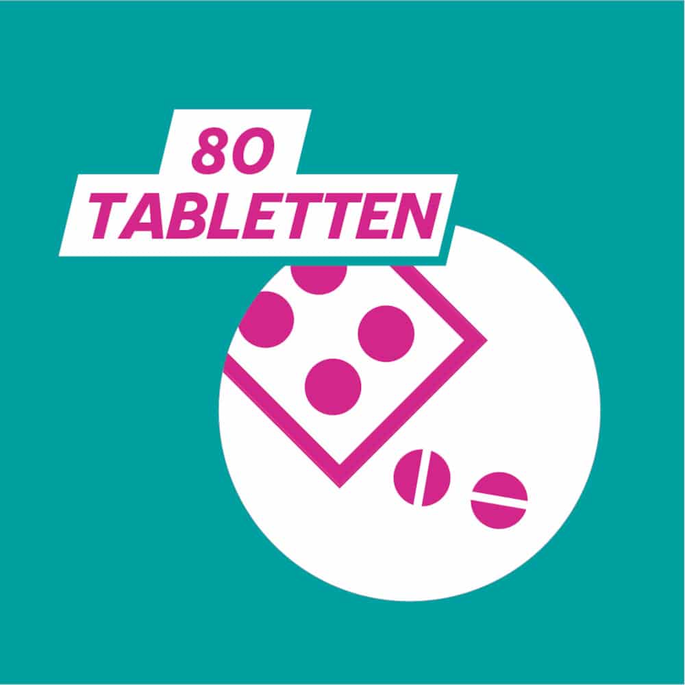 GAVISCON DUAL Bei Sodbrennen 80 St Kautabletten