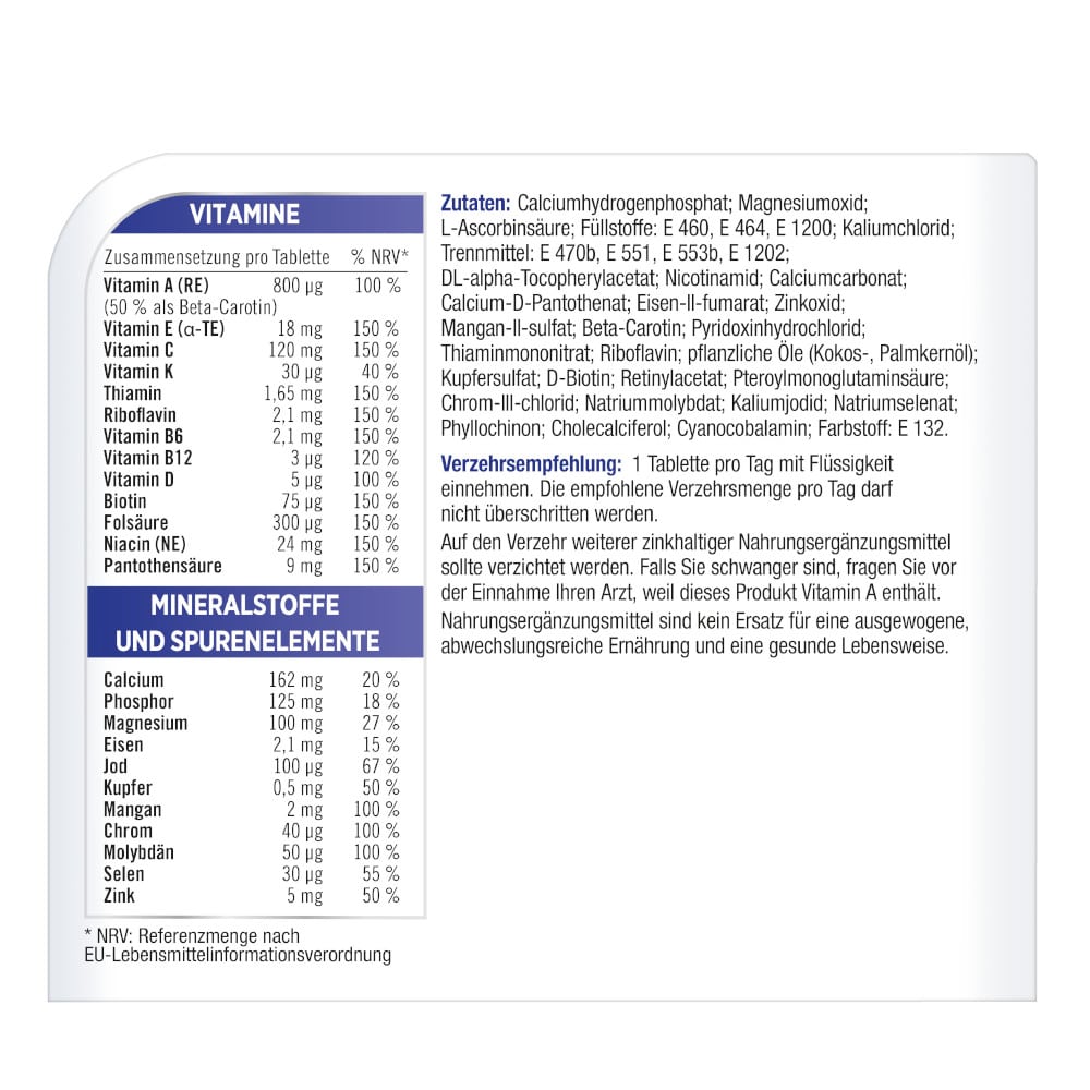 Centrum Generation 50+ 180 St Tabletten