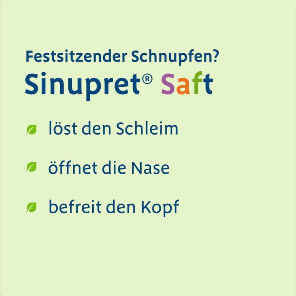 Sinupret Saft 100 ml Sirup