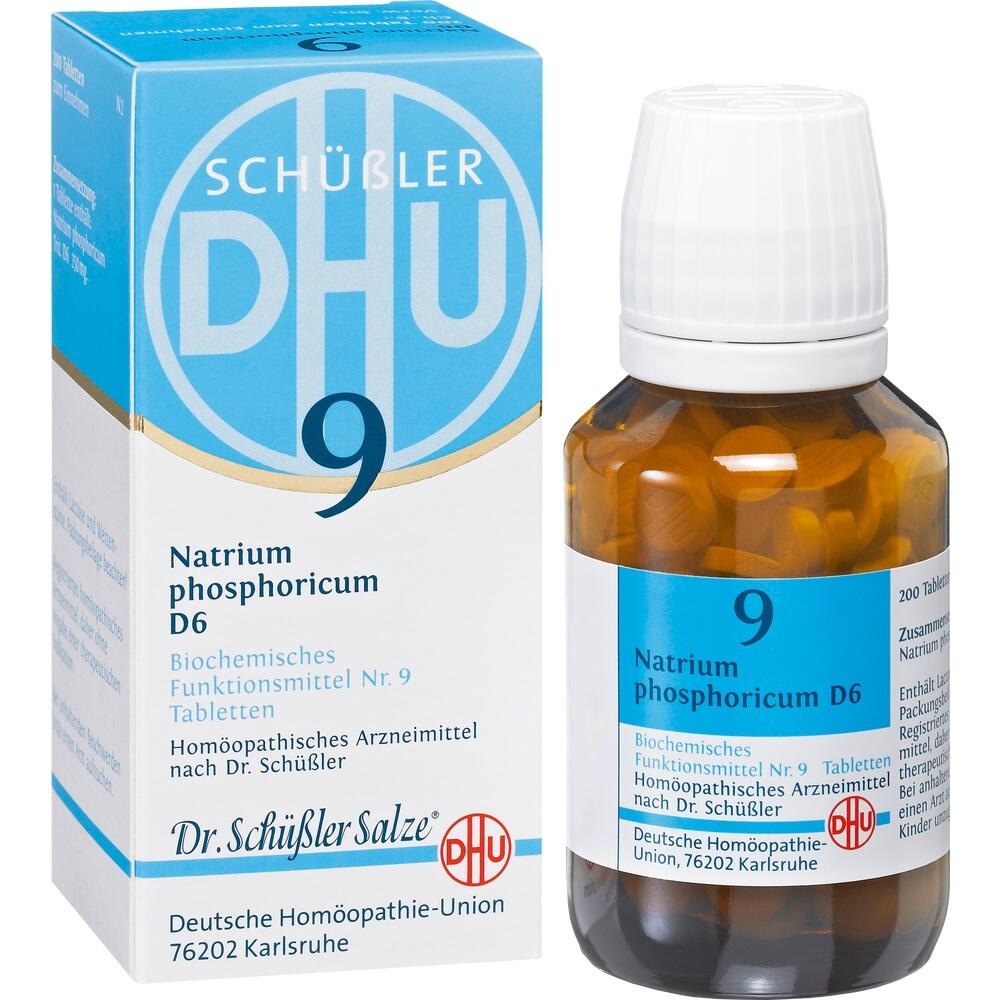 DHU Schüßler-Salz Nr. 9 Natrium phosphoricum D6 200 St Tabletten