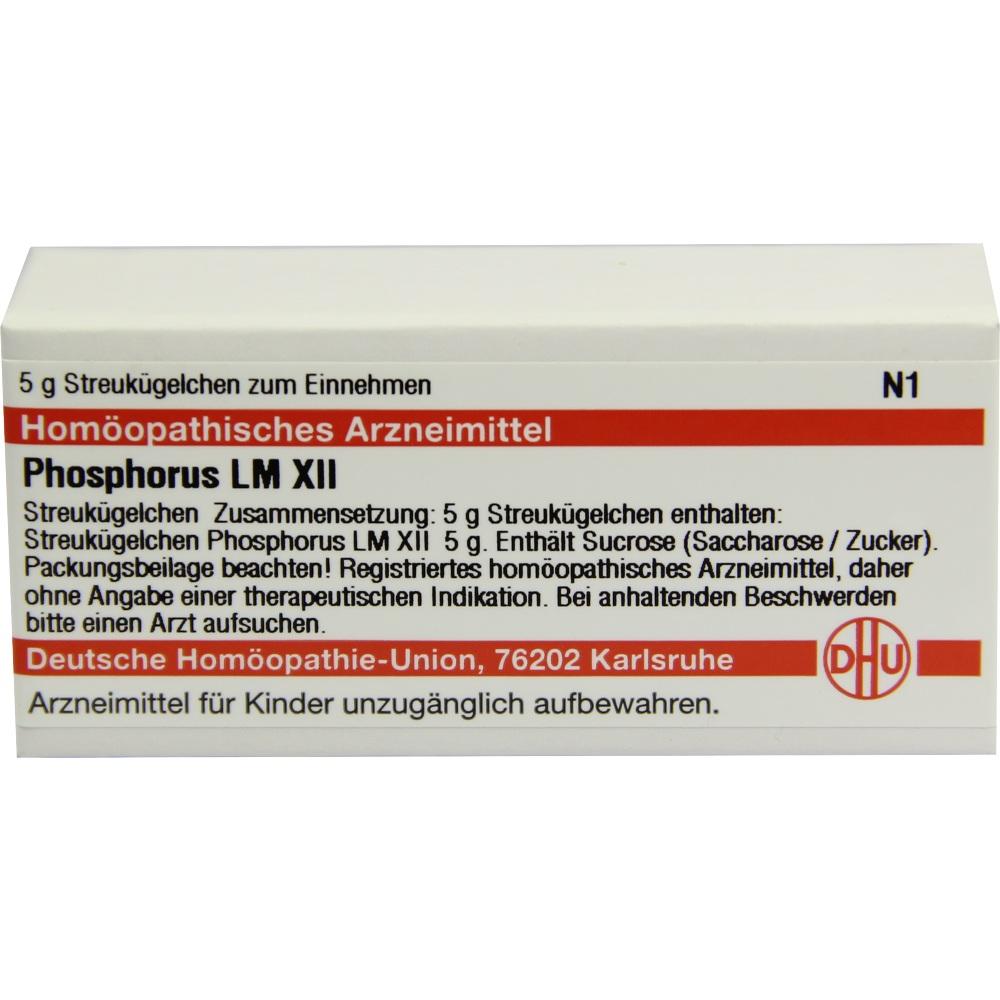 LM PHOSPHORUS XII Globuli 5 g Globuli