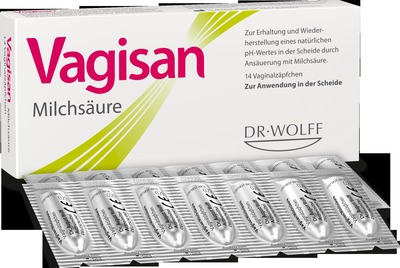 Vagisan Milchsäure - Vaginalzäpfchen 14 St Vaginalsuppositorien