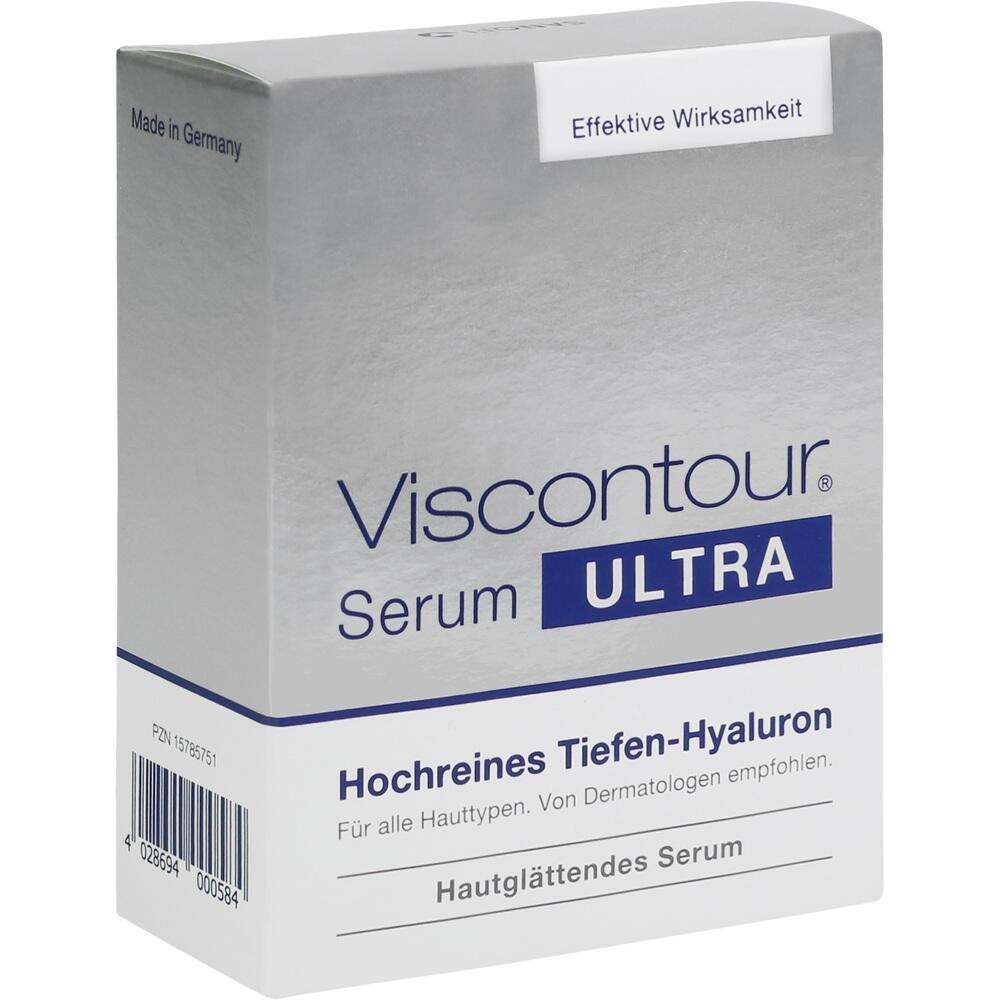 Viscontour Serum Ultra mit Tiefen-Hyaluron 20X1 ml Ampullen