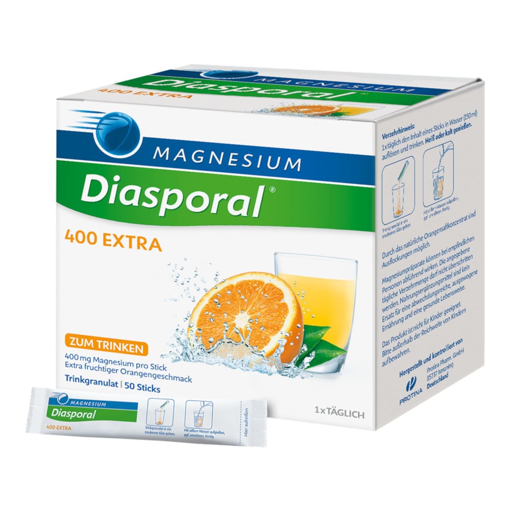 MAGNESIUM Diasporal 400 EXTRA 50 St Granulat