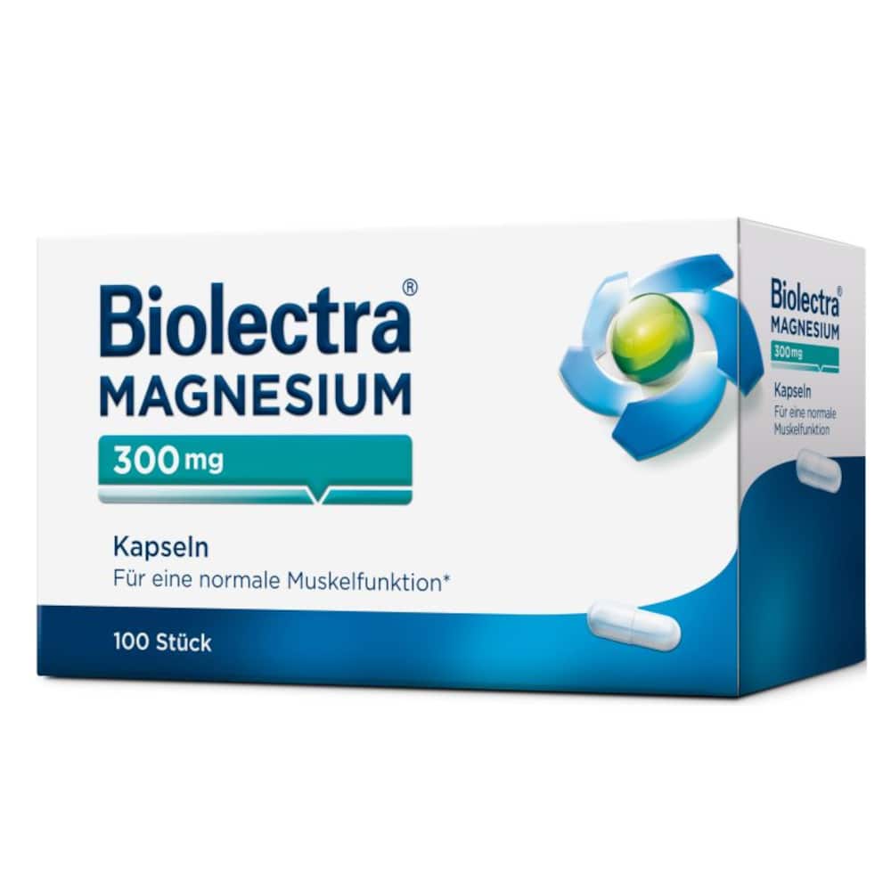 Biolectra MAGNESIUM 300mg 100 St Kapseln