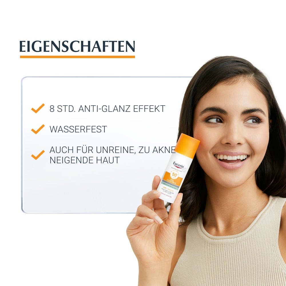 EUCERIN SUN PROTECT OIL CONTROL DOPPELPACK  2X50 ml Creme